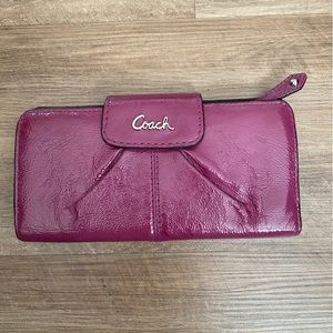 Coach snap wallet